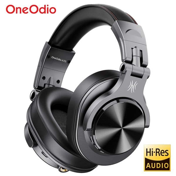 Oneodio Fusion A70 52 Headphones HiRes Audio Over Ear Wireless Headset Professional Studio Monitor DJ Headphones 72H Z251015
