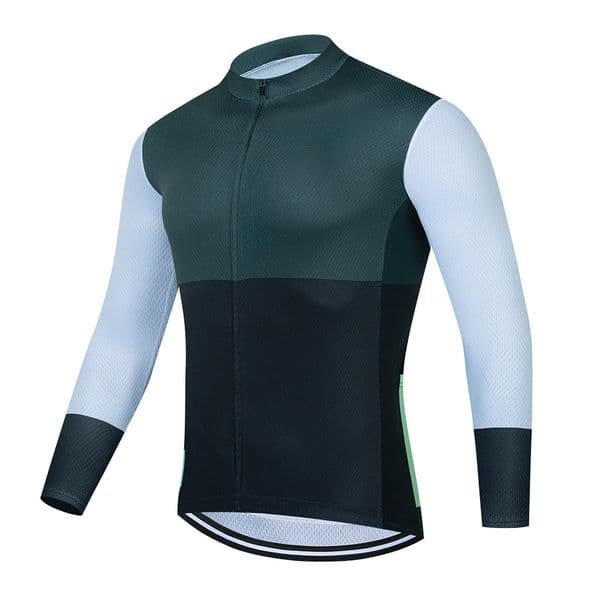 Spring Long Sleeve Cycling Jersey Mans Cycling Clothing 2023 Summer AntiUV Bike Jersey Breathable Bicycle Shirt 251008