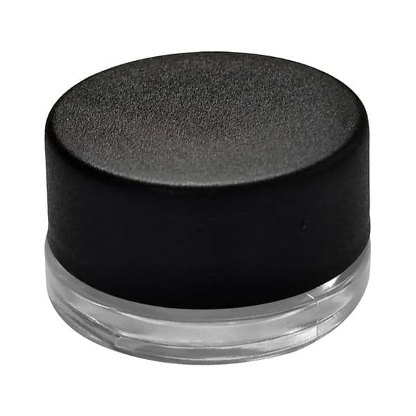 5ml 7ml 9ml Premium Glass Storage Jar with Leak-Proof Black Screw Lid Customizable Logo Stickers for Personalized Branding