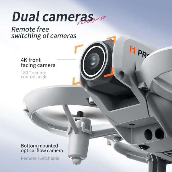 H21 Drone with Screen Brushless Obstacle Avoidance Aircraft 8K HD Aerial Photography Remote Control Plane Toy Model
