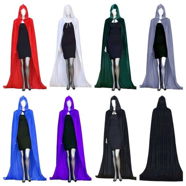 mascot Golden Veet Hoodie Medieval Reaper Character Costume Cloak Witch Witchcraft Vampire Halloween Christmas Role P