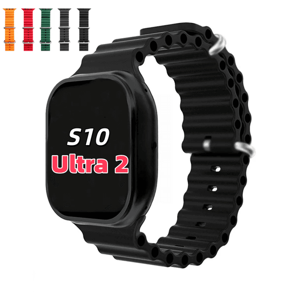 US Warehouse Smart Watch ULTRA 2 49mm Strap Series 10 Android Men's and Women's Watches Bluetooth Call Strap Wireless Charging Fitness Tracker Android