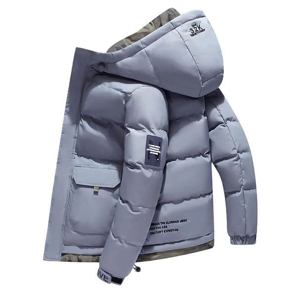 Men Thick Warm Parkas Jackets Winter Casual MenS Outwear Coats Solid Hooded Puffer Jacket Male Windbreak Padded Jacket 251016
