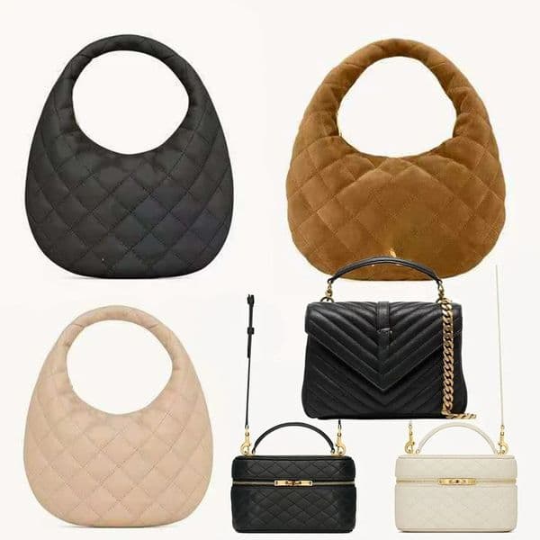 Designer bag luxury handbag quilted nappa leather tote bag shoulder bag with chain crossbody purse handbags designer bag set small cosmetic box women fashion