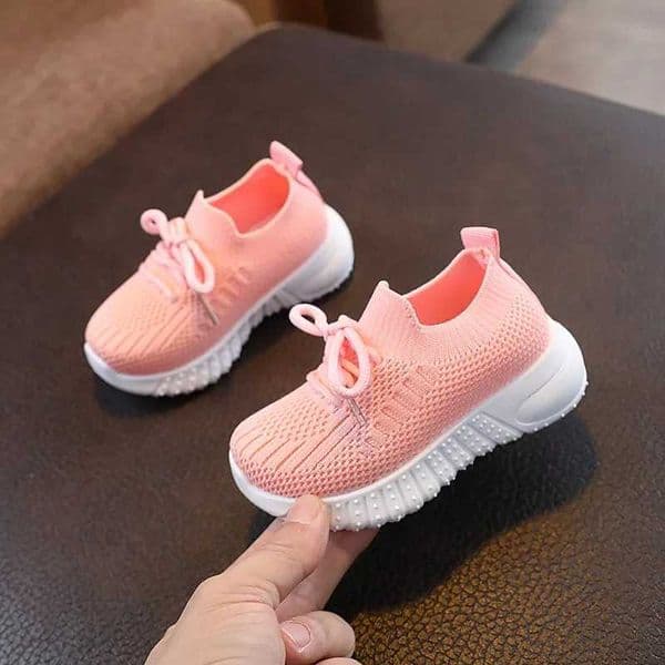 Children Sneakers Spring and Fall Casual Shoes Mesh Breathable Soft Bottom Kids Boys Girls Students Sport Running Tennis Shoes H260305