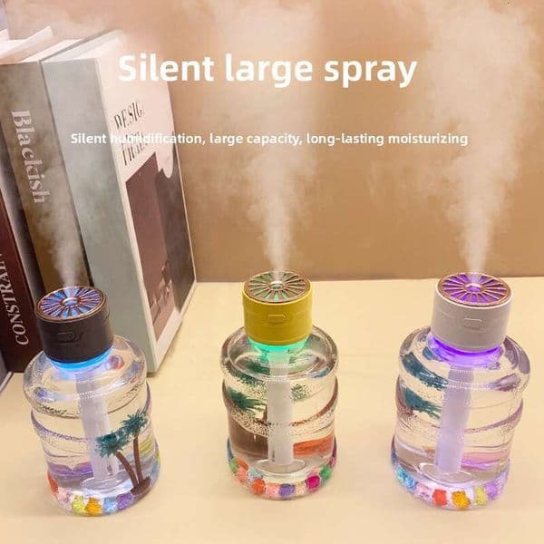 Air Aromatherapy Humidifier Humidifier Aroma Diffuser Ml Large Capacity Car Home Air Moisturizer With H Timer Auto Shut Off USB Power Ultra Quiet Db Colors