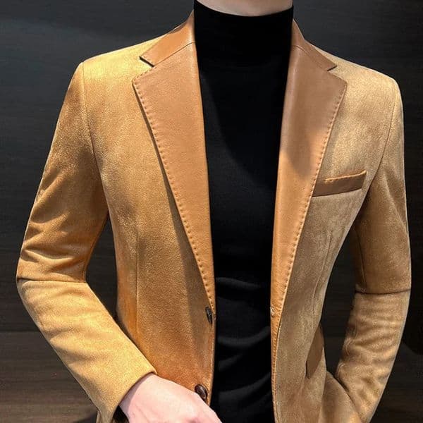 Mens Suit Jackets High Quality Slim Fit Male Blazer Thin In Original Clothing Menswear Korean Style Coat Clothes Handsome 251010
