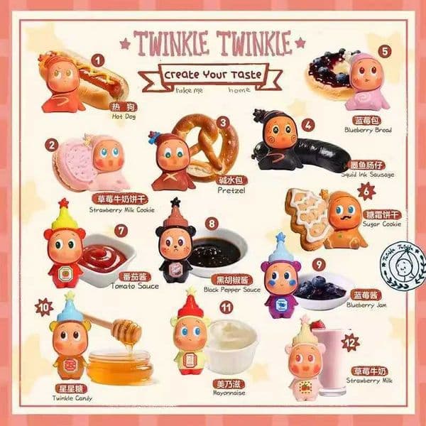 Twinkle Create Your Taste Series Action Figure Blind Box Toys Doll Cute Anime Mystery Box Ornaments Collection X251018