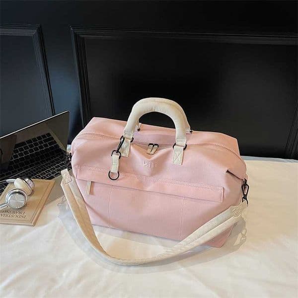 2025 Large Capacity Handheld Travel Bag for Women Short Trip Business Trip Carry-on Bag Handheld Crossbody Luggage Bag Hospital Storage