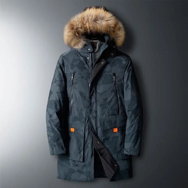 Thick Puffer Jacket Parkas Overcoat Mens Winter Parka Men White Duck Down Removable Cap Mens High Quality Thermal Down Jacket 251011