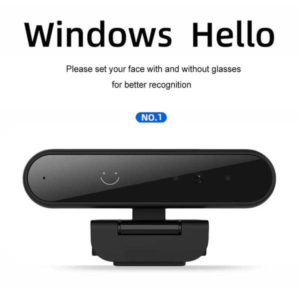Mini USB Facial Recognition Webcam For Windows Hello Identification Login HD1080P 2MP Computer Web Camera with Mic For Laptop PC X251018