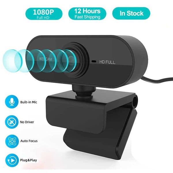 Webcam 1080P Full HD Web Camera With Microphone USB Plug Web Cam For PC Computer Mac Laptop Desktop Camera X251018