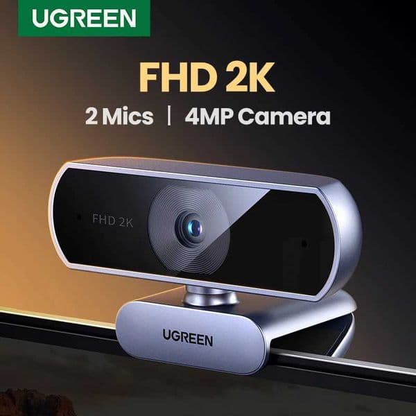 UGREEN USB Webcam 2K HD Webcam For Laptop Computer Web Camera Dual Microphones for Youtube Zoom Video Calling 30fps web cam X251018