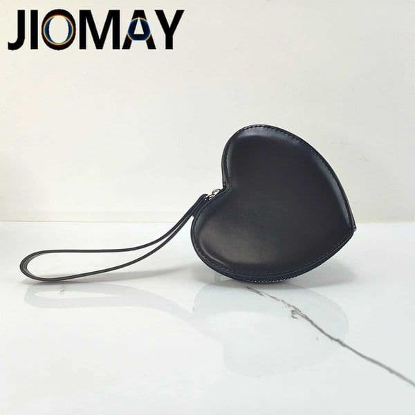 JIOMAY Exquisite Heart Purse Luxury Designer Handbags Dopamine Style Mini Bag High Quality PU Leather Purses for Women Z251018