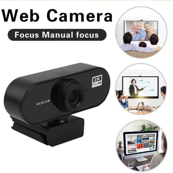 Webcam USB Computer Webcam 2K Full HD 1080P Web For Work With Microphone Tripod For PC Laptops Live Streaming Camera X251018