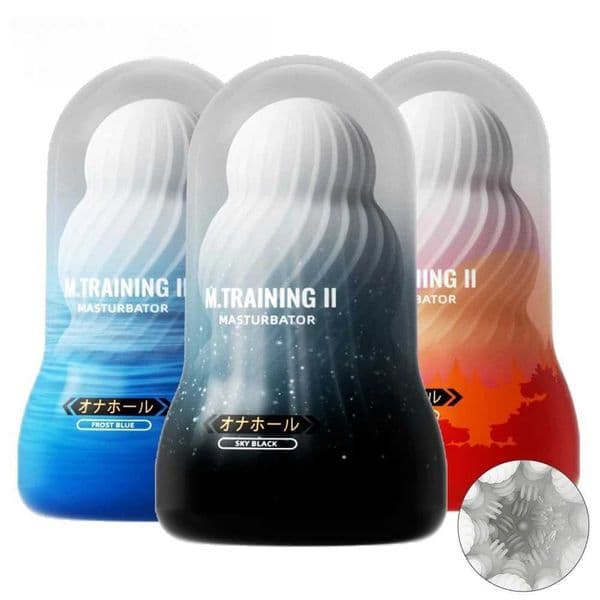 Male Masturbator Cup Soft Pussy Sex Toys Transparent Vagina Adult Endurance Exercise Adult supplies Vacuum Pocket Cup for Men
