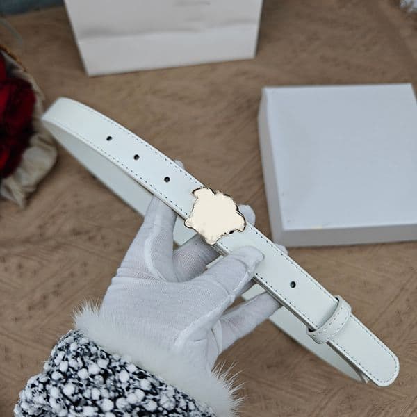 belt For Women and men Belt Metal Buckle Waist Strap Female Jeans Dress Trouser All-match Decorative Waistband 23cm with box L260523