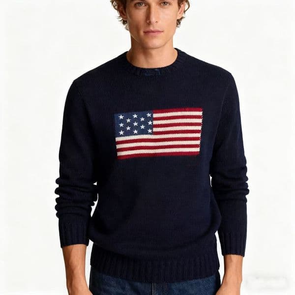 Comfortable men's wool pullover, suitable for cold weather - soft and fashionable