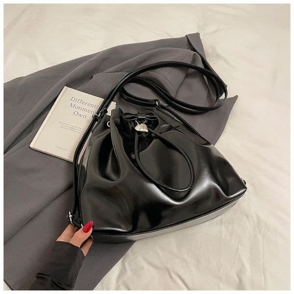 Solid Color Large Capacity Shoulder Bag - Versatile & Stylish Multi-functional Backpack