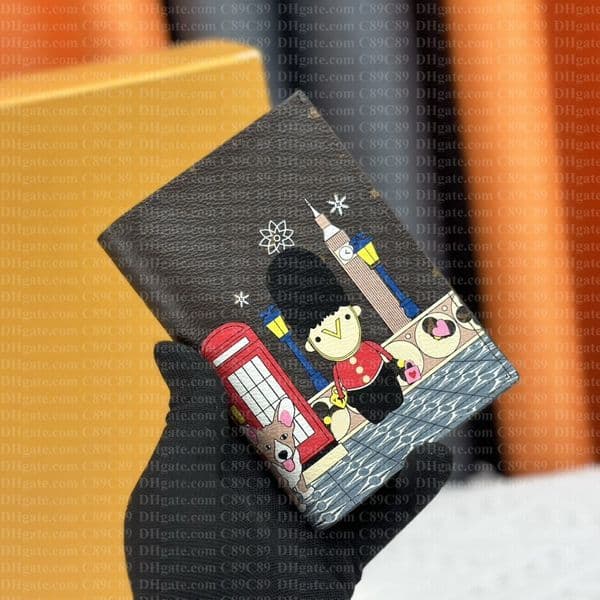 Designer Passport Holders Passport Cover Designer Wallet Women Man Card Holder Fashion Leather Passport bag card bag great companion for travel and mobility