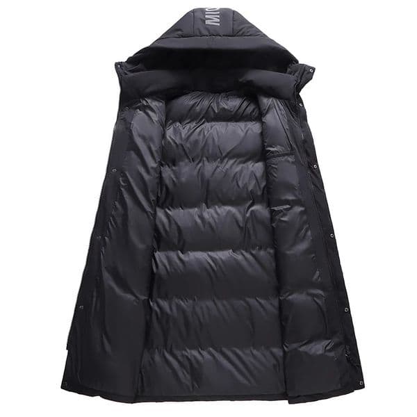 Winter Outdoor Highquality Fashion Trend Long Feather Jacket Windproof Breathable Comfortable Warm and Versatile Down Jacket 251018