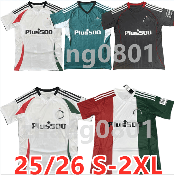 25 26 Legia Warszawa Soccer Jerseys Home Away 3rd OYEDELE CHODYNA ALFARELA RAJOVIC RAJOVIC SZYMANSKI NSAME uniform men's and women's children's set football 16-4xl