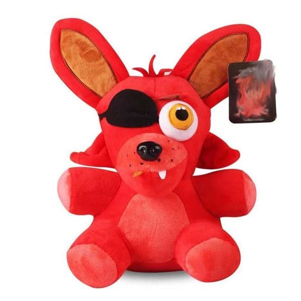 Factory wholesale 4 styles of 18cm FNAF plush toy bear fox rabbit duck game surrounding dolls childrens favorite gifts 50% off online
