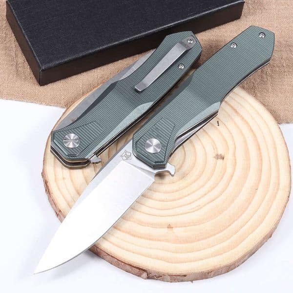 Bear Head High-Quality Hardware tactical knife knives Portable pocket knife Folding Outdoor Camping Pocket Knife High-Quality