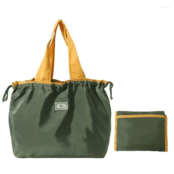 Shopping Bags Japanese And Korean Large-Capacity Supermarket Handbags Waterproof Single-Room Mommy Storage Bag