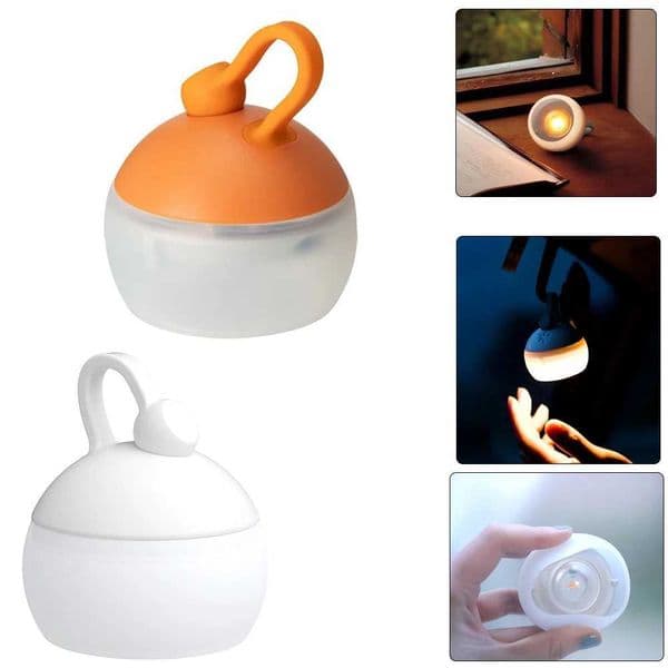 Super Mini Retro Snow Camping Lantern USB Rechargeable Haning Hook Night Light Battery Powered Tent Table Light For Camping X251021