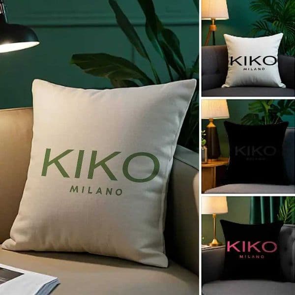 Beauty Lipstick Kkiko Case Plush Fabric Soft case Double Sided Print Sofa Cushion Cover Throw H251021