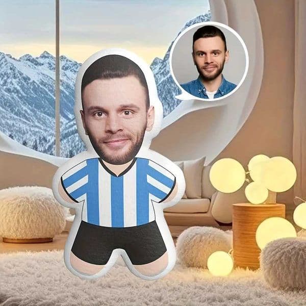 Customized superstar face changing plush pillow with personalized doublesided printing suitable for home sofa decoration X251021