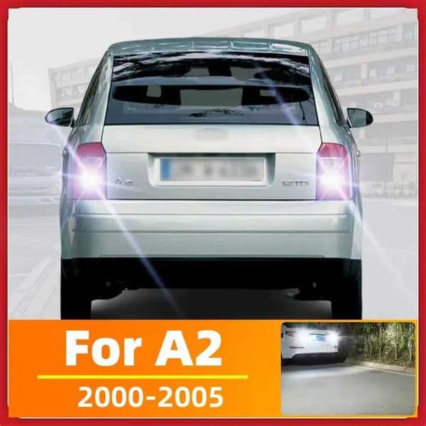 2pcs LED Reverse Light For Audi A2 Accessories 2000 2001 2002 2003 2004 2005 Backup Back Up Lamp X251021