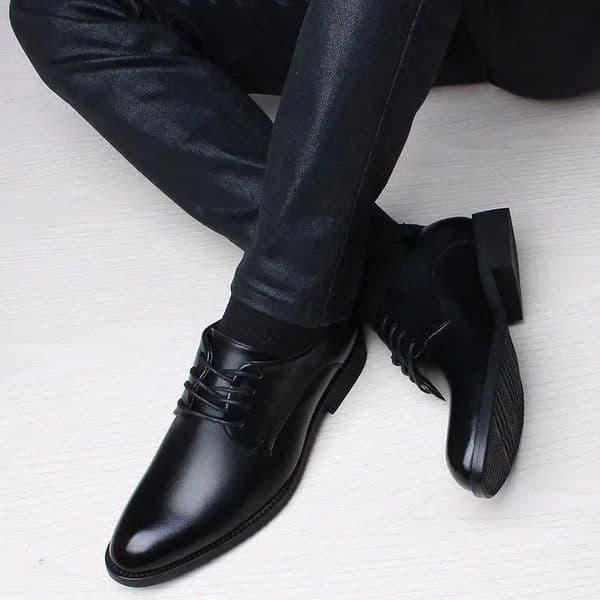 Pointed Men Dress Shoes Business Leather Shoes for Men Suits Shoes Men Chaussure Oxfords Wedding Shoes Sapatos Social Masculino 251021