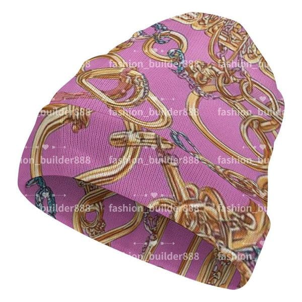 H Designer beanie hat beanie bonnet winter hat beanie luxury Horse Full frame Printing striped pattern mens womens beanie winter skull cap bobble hat polo beanie H87