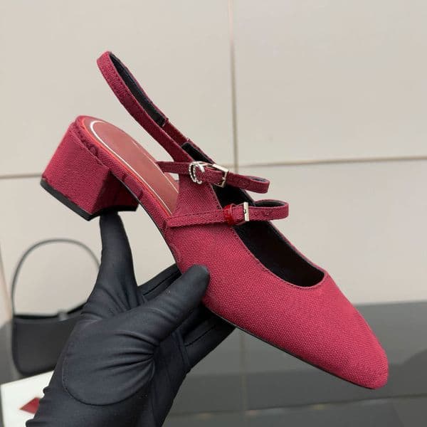 Designer Shoes Women Classic Genuine Leather Party Shoes Paris Famous Brand High Heels Top Quality Casual Summer Sandals For Lady