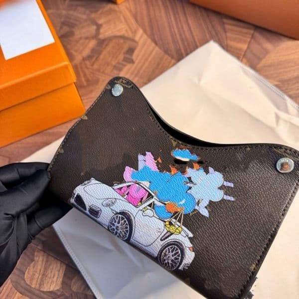 Leather Tissue Box High-end Coffee Table Living Room Car Tissue Storage Box Luxury Home Decoration