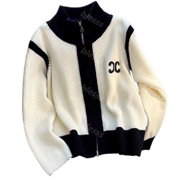 Autumn-Winter Collection: Premium Quality Ladies' Sweaters w/Standup Collars & Intricate Stitching