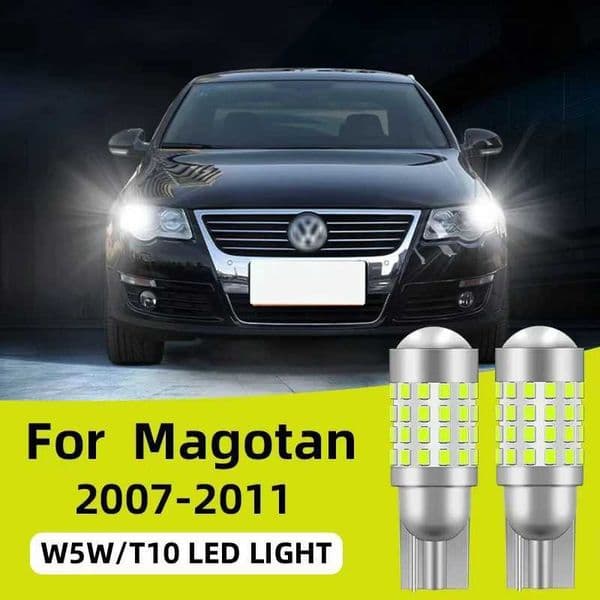 2PCS T10 Led Bulb for 20072011 Volkswagen Magotan W5W 194 168 501 width lights side marker position Car Signal Lamp 12V 24V X251021