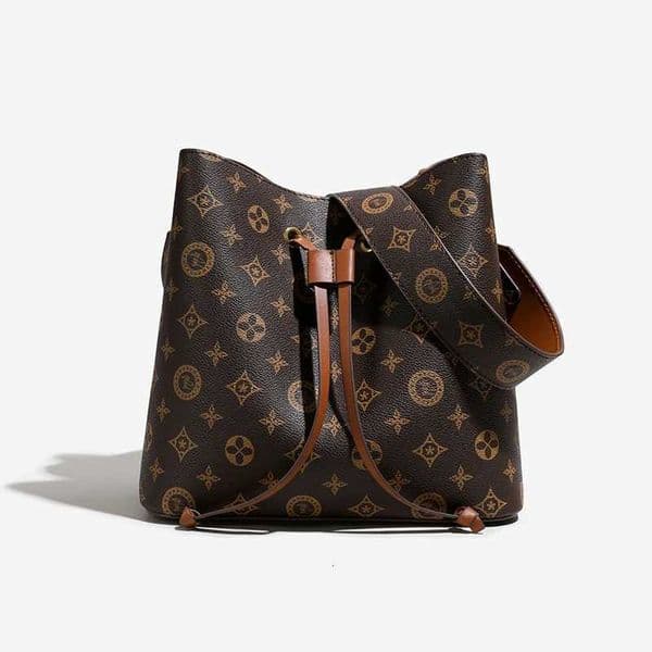 Fashionable Large Capacity Leather Shopper Bag Minimalist Vintage Crossbody Handbag with Designer Letter for Women Z251018