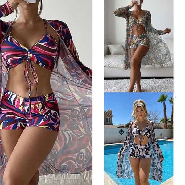 86 Women's Swimwear 2025 Sexy Separate Swimsuits Tankini Female Sports Beach Wear Two Piece Bathing Suits Girls Pool Women Swimming Suit H260114