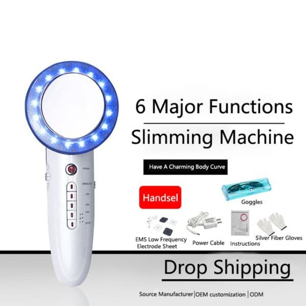 Home Use Ultrasound Cavitation Microcurrent Machine Ems Body Massager Far Infrared Therapy Slimming Machine374