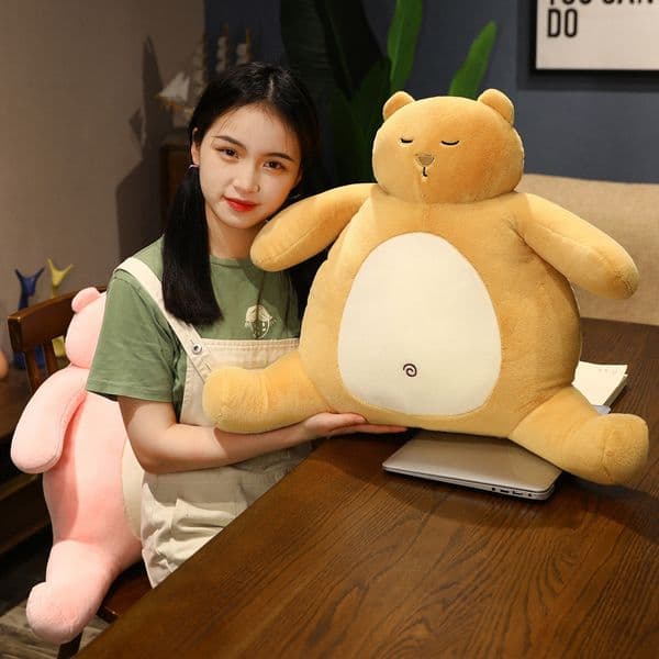 Plush Toy Bed Large Sleeping Pillow Chair Backrest Cute Big Bear Doll