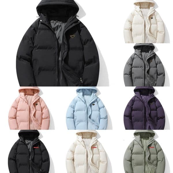 New 2025 High Quality Designer Parkas Winter Puffer Jackets Luxury Brand Mens Down Jacket Woman Thickening Warm Men's Clothing Leisure Downs Coats 9bf