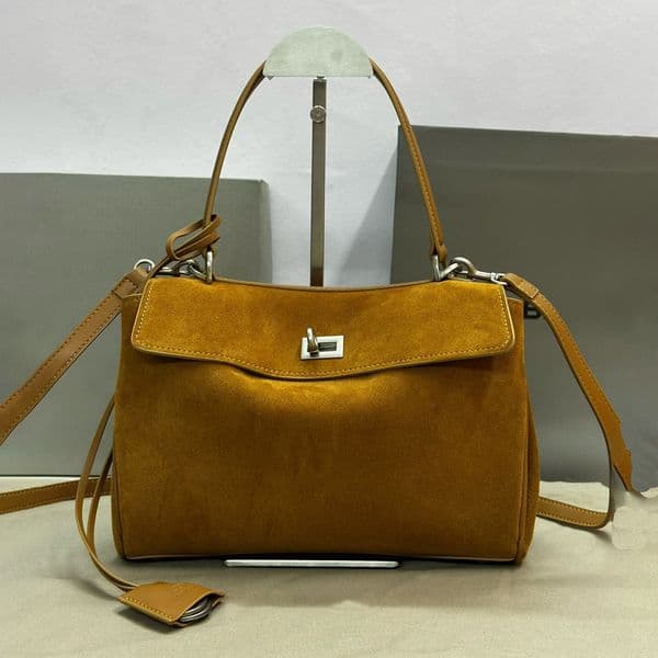 Designer Bag rodeo Womens Handbag Suede Large Capacity Tote Bag Luxury Fashion Crossbody Bag Underarm Bag Saggy Neutral Locking Leather Shoulder Bag