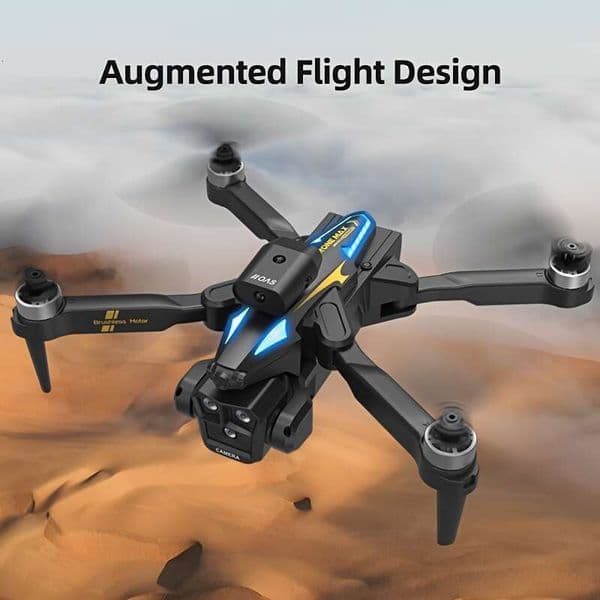Thanksgiving/Black Friday/Christmas Gifts, C10 QC Drone-Electrically Adjustable 3 HD Cameras, Brushless Motor, Four-Sided Obstacle Avoidance Optical Flow