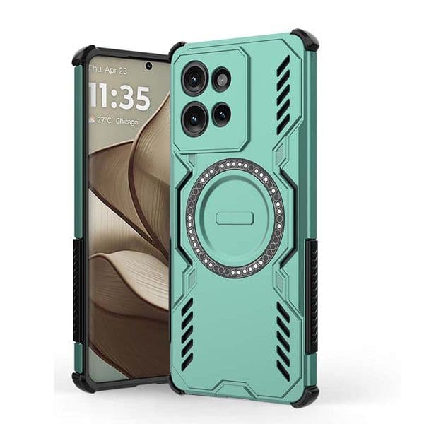 Heat Dissipation Magnetic Case for Motorola Edge 50 Pro 60 Fusion 40 Neo G34 5G Anti-Drop Protection