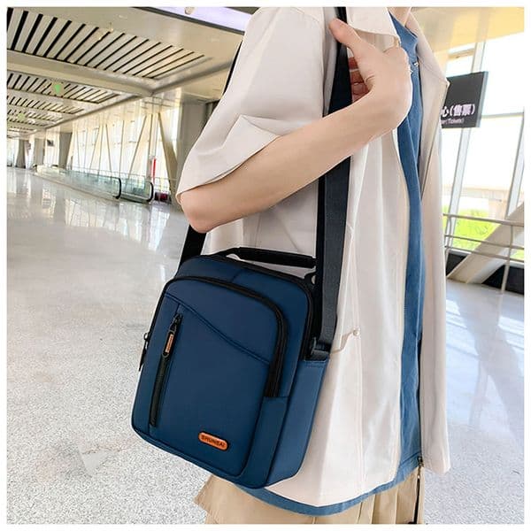 Men's Single-shoulder Casual Bag Large-capacity Crossbody Handbag Business Water-resistant Commuting Bag