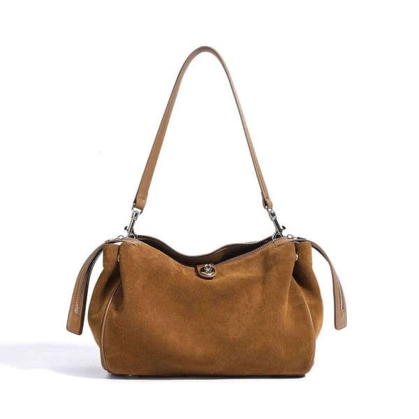 Designer Luxury Trendy Suede Leather Crossbody Bag For Women Designer Small Shoulder Purse High Quality Chic Messenger Bags