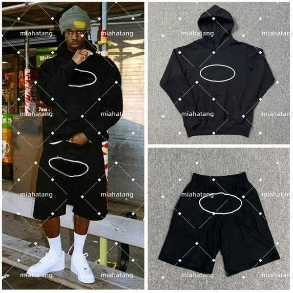 mens tracksuit designer shorts set hoodie set mens sweatshirt jumper letters summer set fashion sportswear short sleeves pullover jogger pants oneck sportsuit5